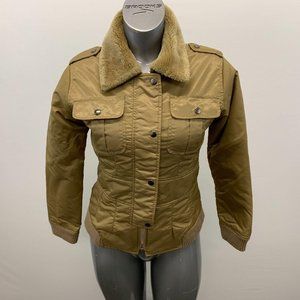 Yahoo American Jeans Jacket Women’s Size Small Tan